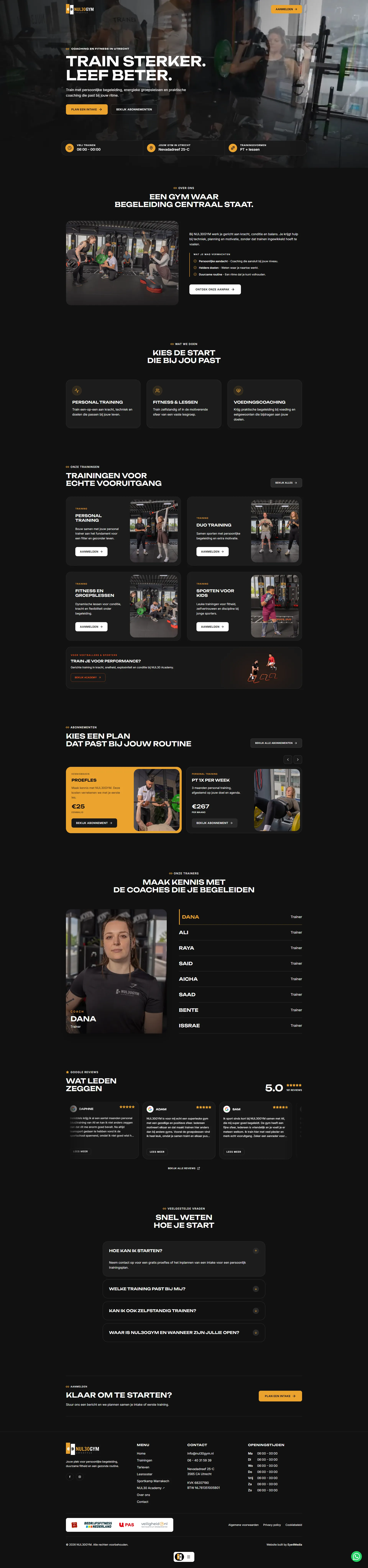 The website by Eye4Media